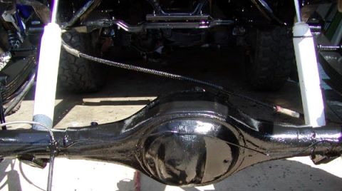 1981 Ford Bronco - Rear Differential Painted and Installed!!