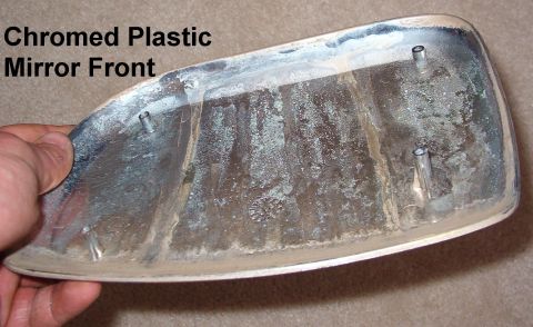 1983 Ford Bronco - This one is chromed plastic, so the only way to black it out is to wash, scuff, & paint it. I'm using Dawn dish soap, a 100-grit pad on an…