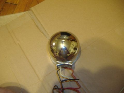1987 Ford Crown Victoria LTD - A chrome gear shift knob with visible wires is shown, with a Supermotors.net watermark at the bottom right.