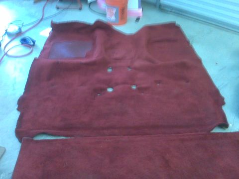 1989 Ford Bronco - carpet