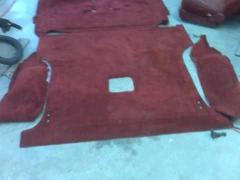 1989 Ford Bronco - carpet cargo