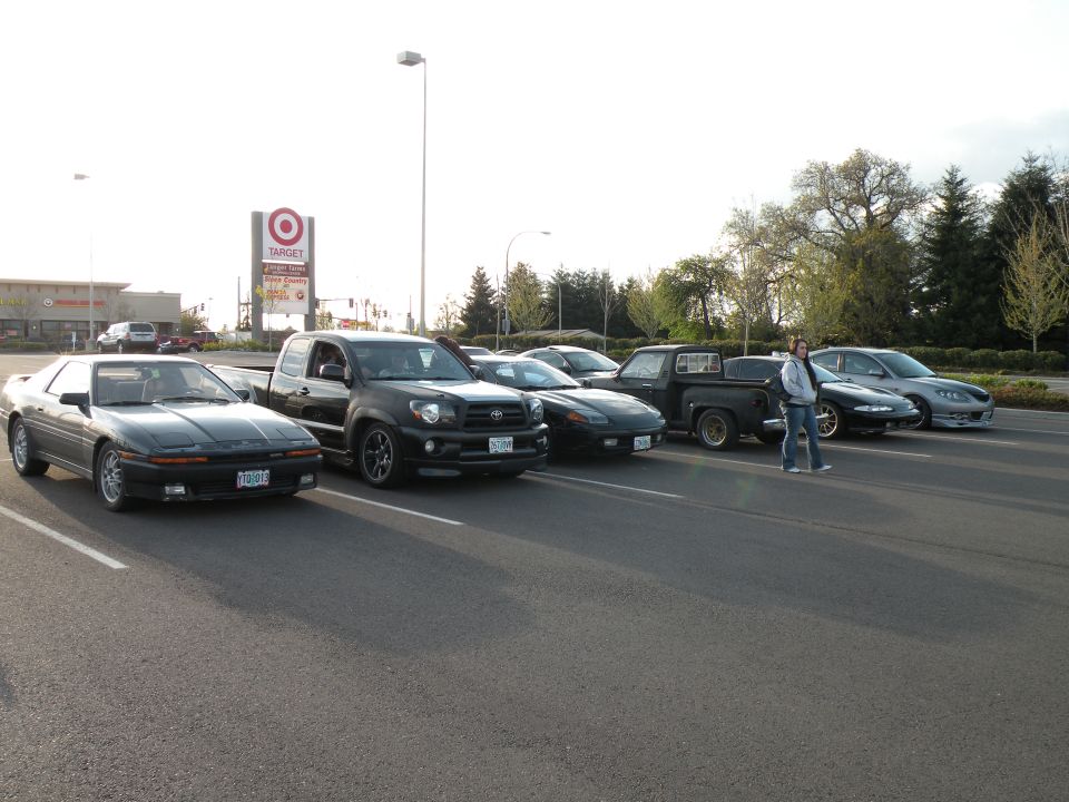 1989 Nissan 300ZX parked in a lot.