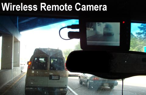 1983 Ford Bronco - Wireless Remote Camera This is a backup camera system from Costco (~$90) that I've adapted so I can put it wherever I want; either for whee…