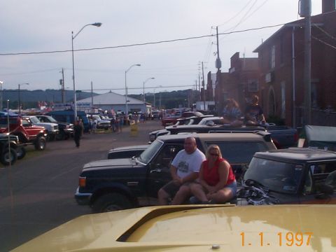 1978 Ford Bronco - A view of the party.
