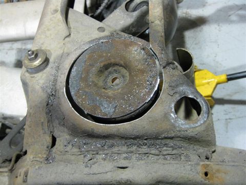 1984 Ford LTD Crown Victoria - Who knew that a Makita 18v cordless drill could run a 6" holesaw.