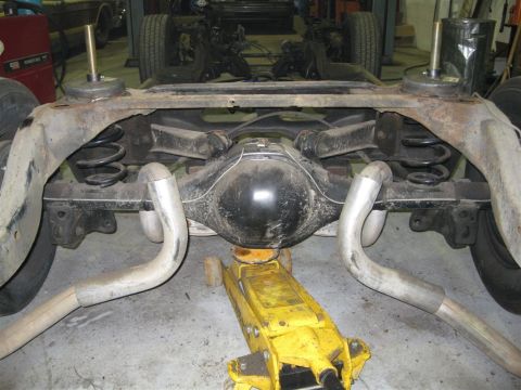 1984 Ford LTD Crown Victoria - The rear suspension now has 4 inches of adjustability from this...