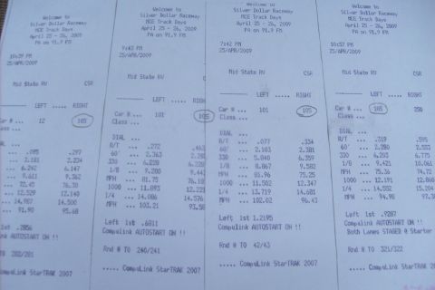 1994 Mazda 626 - my time slips
