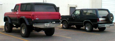 1983 Ford Bronco - I see this one all the time. Turns out it was owned by joew on FSB.