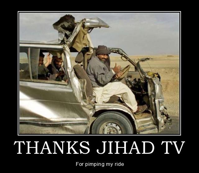 Thanks, Jihad TV!