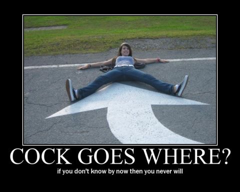1990 Ford Bronco - A woman lies spread-eagled on a large white arrow painted on a road surface.