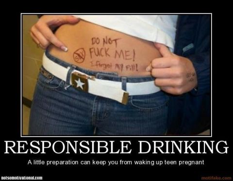 1990 Ford Bronco - A person's abdomen displays a message about forgetting birth control pills.