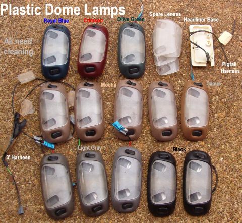 1983 Ford Bronco - SOLD Plastic Dome Lamps, pigtails, lenses This batch went to Sam at LEDsnHIDs.com for conversion to LED bulbs in Jan2011, so check with him…