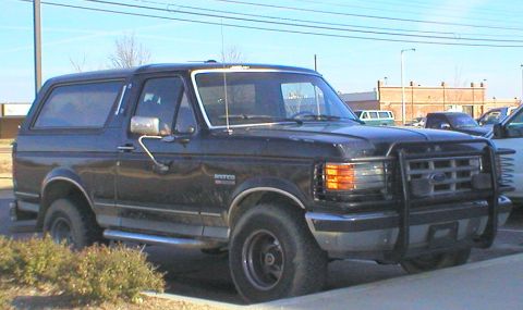 1983 Ford Bronco - A rare '87-91 grille guard.
