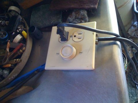 1985 Ford F-150 - Home made speed control using a 15 amp dimmer switch