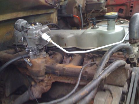 1985 Ford F-150 - Rebuilt carb and new fuel line and filter
