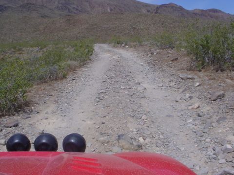 1994 Ford Bronco - Trail leading to Fort Piute