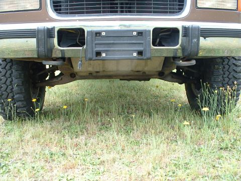1994 GMC Suburban - Control arm/CV angles with t-bars cranked.