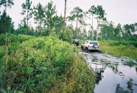 1995 Ford Bronco - Jeremy coming out the other side