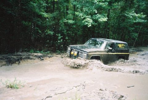 1995 Ford Bronco - Coming back through
