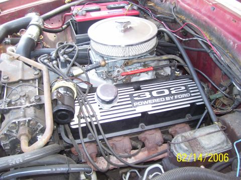 1975 Ford Mustang II - Holly 4-barrel intake & Holly 600Cfm Carb