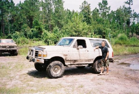 1995 Ford Bronco - Jeremy with his rig