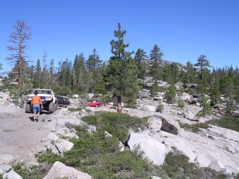 1994 Ford Bronco - group sho on the way from spider to buck lake