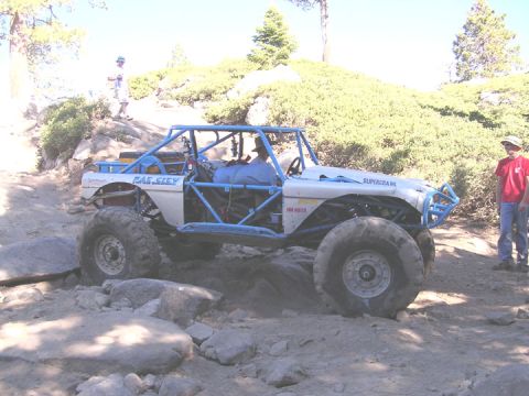 1994 Ford Bronco - this guy made the trail look paved. Apparently he won the top truck this year. A truly amazing rig.