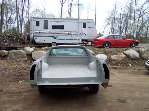 1975 Ford Ranchero - Three coats of epoxy primer/sealer/filler