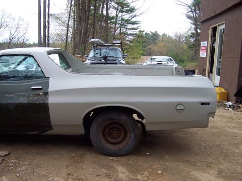 1975 Ford Ranchero - Three coats of epoxy primer/sealer/filler