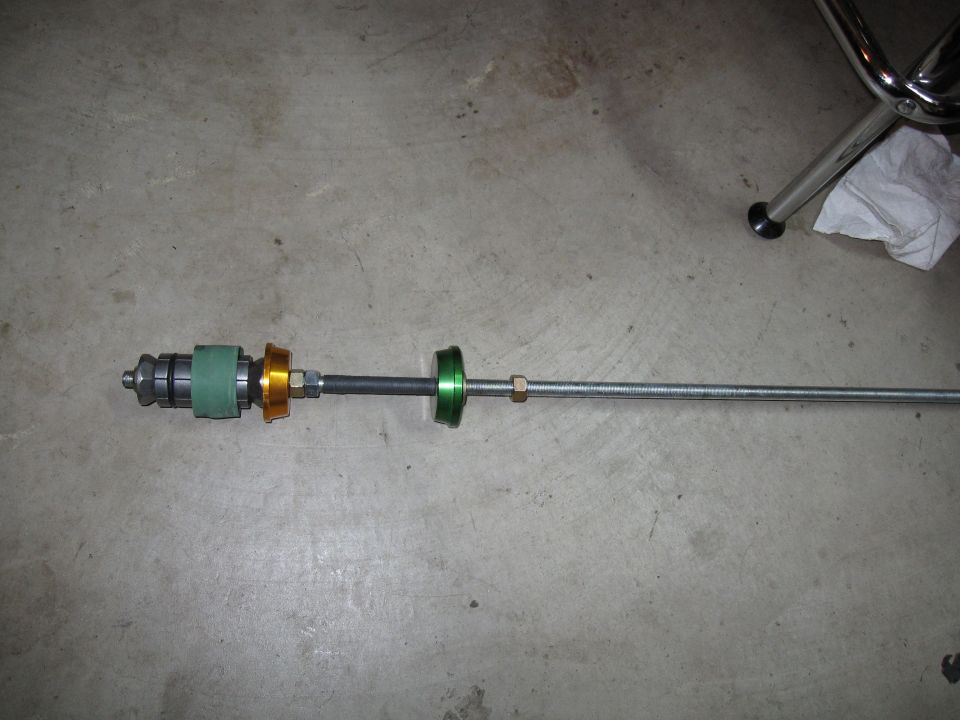 Cam bearing install and removal tool I made.