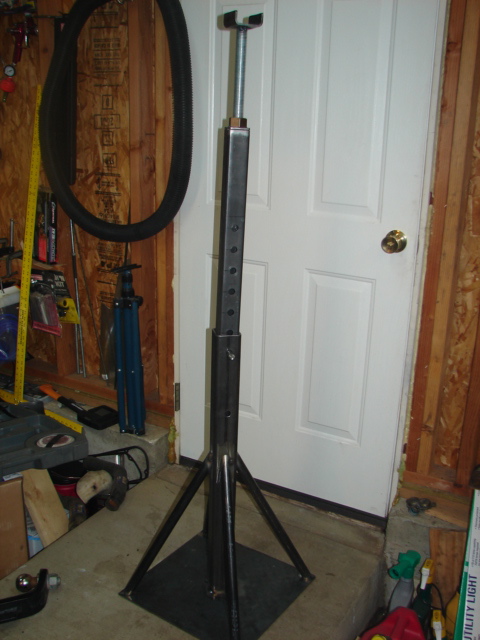 1996 Ford Bronco - tacked in place and up at highest setting