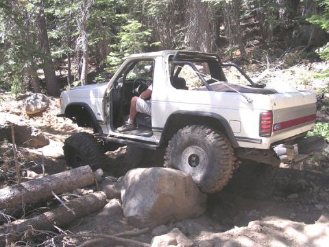1994 Ford Bronco - nice flex shot