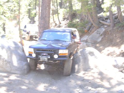 1994 Ford Bronco - from one rock to another, this trail keeps you on our toes