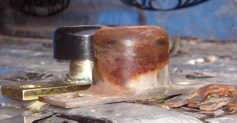 1975 Ford Bronco - The hinges are exactly the same height overall, so the same shims can be reused. But because the Energy base plate is significantly thicker…