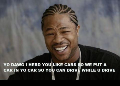 2000 Mercury Grand Marquis - A meme text about cars, with a man smiling and a website logo at the bottom.