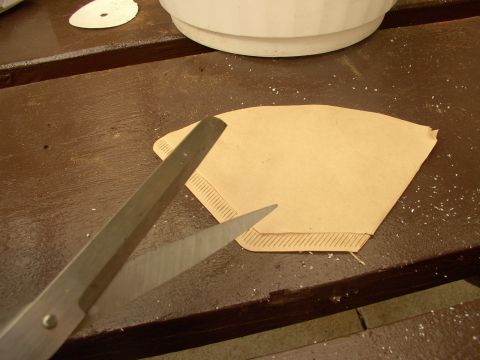 1986 Ford Bronco - Slice the #2 coffee filters in half to help retain the small plants until their root system takes hold.