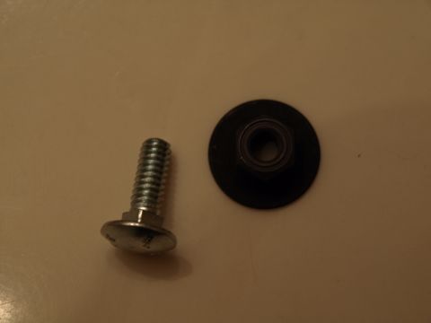 1999 Ford Crown Victoria - The bolts I used for the installation,expoxied in from the bottom is looks factory installed.
