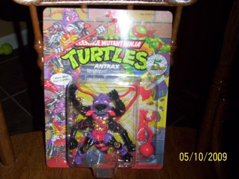 1991 Ford Bronco - Antrax action figure from Teenage Mutant Ninja Turtles, still in its original packaging.