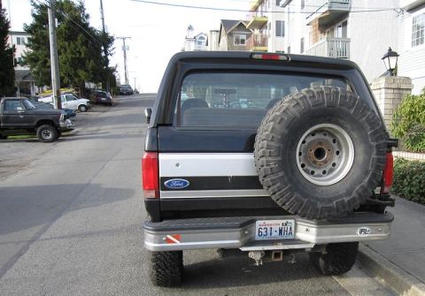 1992 Ford Bronco - Back