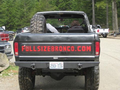 1992 Ford Bronco - Big Black!
