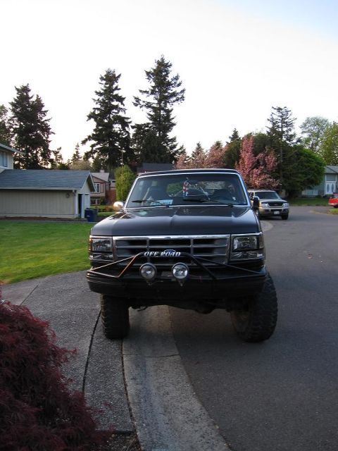 1992 Ford Bronco - Smoked Lights!