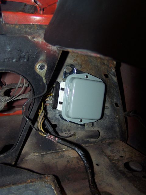 1973 Ford Ranchero - I replaced the voltage regulator too, while I was replacing the alternator