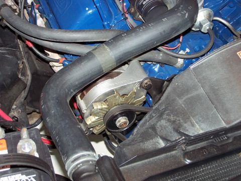 1973 Ford Ranchero - Motorcraft 60 amp alternator