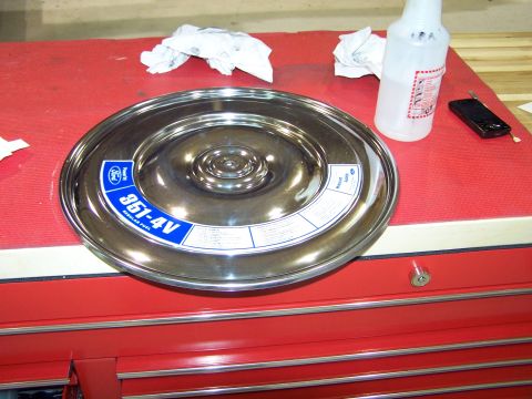 1973 Ford Ranchero - new decal installed; (I got the decal from Dearborne Classics)