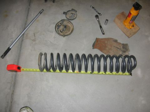 1995 Ford Bronco - superflex coil, the old softy