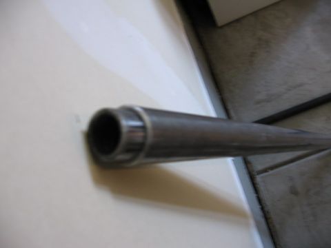 1995 Ford Bronco - While changing the C bushings from 4* to 2* I also bought some 1.375x .120 wall DOM and sleeved my existing 1.125x .188 wall DOM tie rod, s…