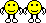 1989 Ford Bronco - Two smiley faces are depicted in a pixelated image against a dark background.