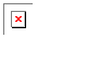 1989 Ford Bronco - A close-up of a red X symbol within a white square, likely a placeholder or error icon.