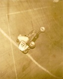 1930 Ford Custom Coupe - A toy race car, marked with the number 4, is visible in this overhead shot.