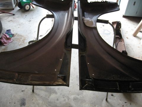 1966 Ford F-100 - Cleaned up and ready for paint.